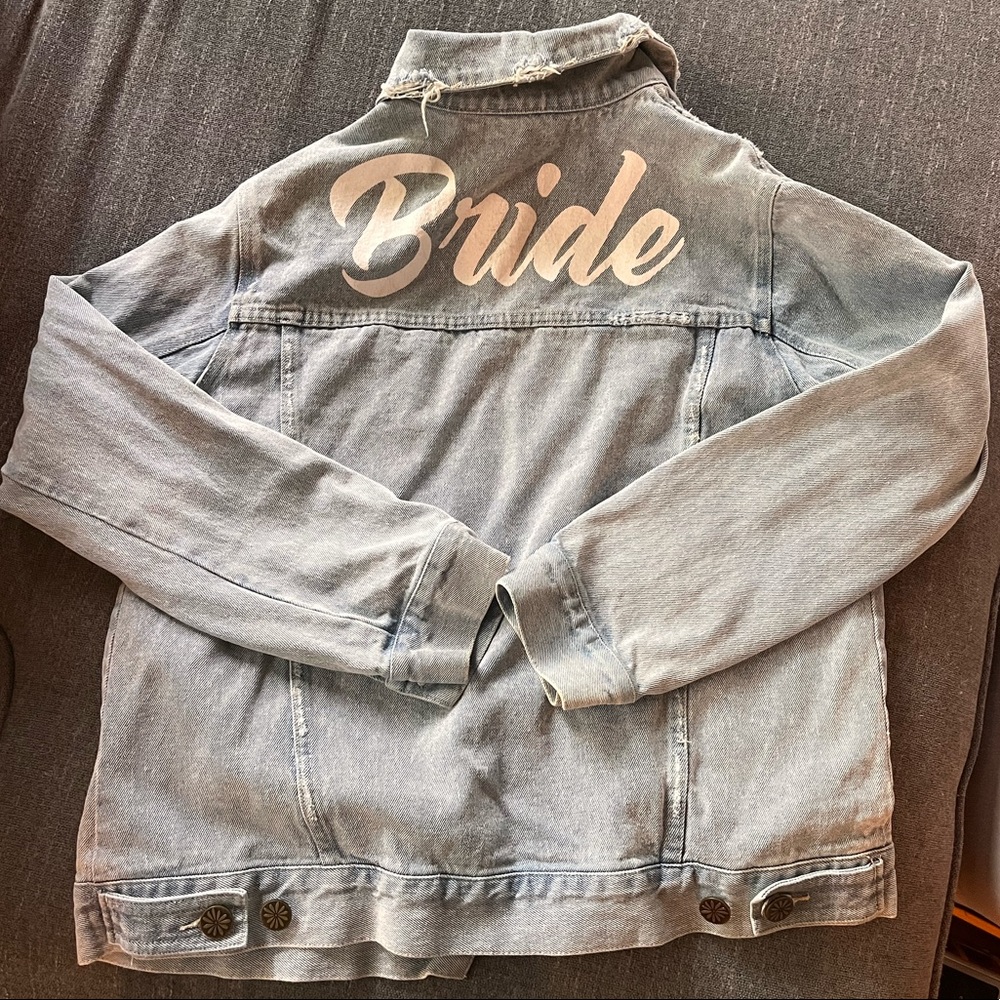 Show Me Your Mumu Signature Bride Jean Jacket